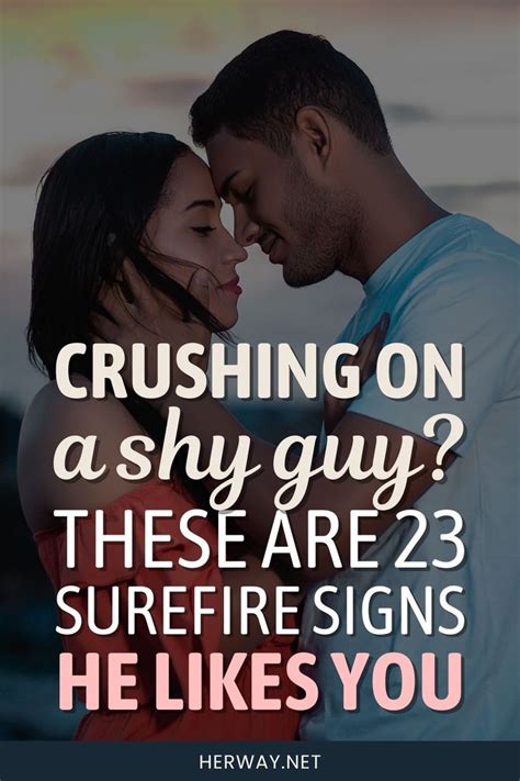 how to tell if a shy guy like you|shy men in love signs.